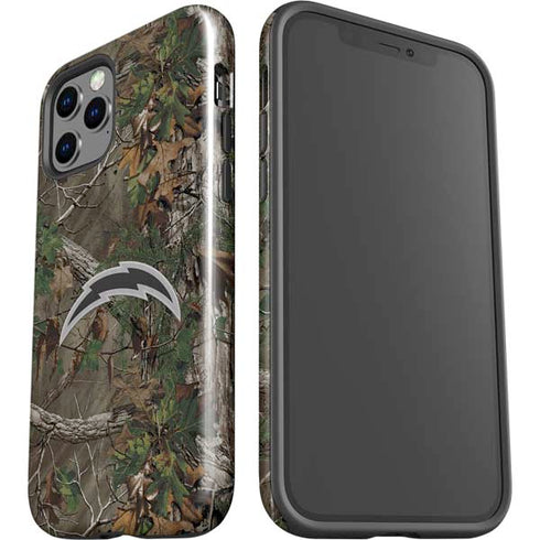 NFL Los Angeles Chargers Realtree Xtra Green Camo iPhone 12 Pro Max Impact Case