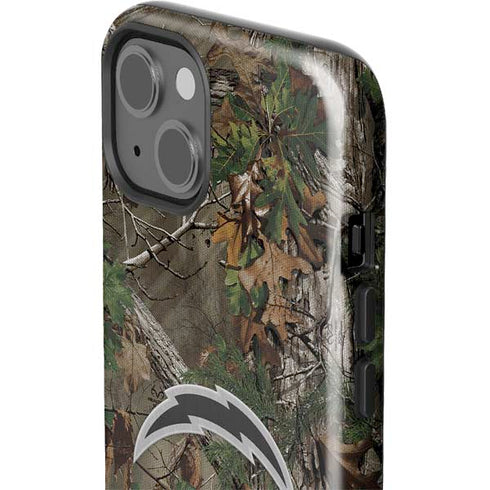 NFL Los Angeles Chargers Realtree Xtra Green Camo iPhone 13 Impact Case