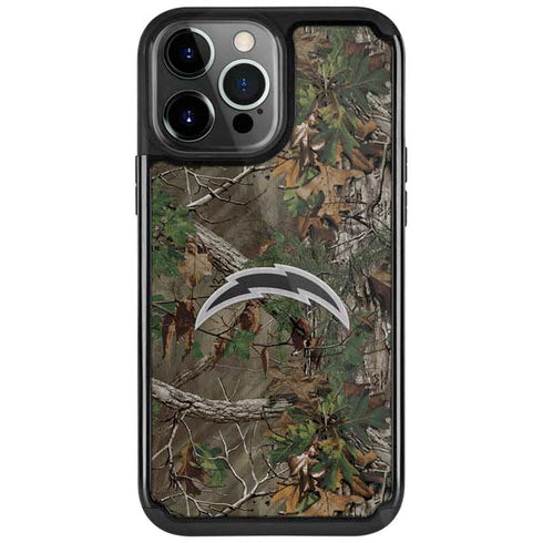 NFL Los Angeles Chargers Realtree Xtra Green Camo iPhone 13 Pro Cargo Case
