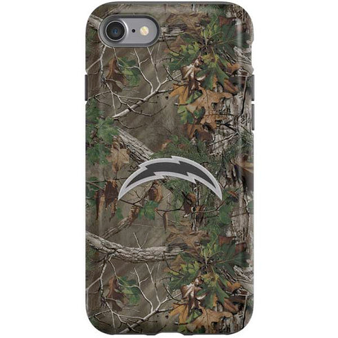 NFL Los Angeles Chargers Realtree Xtra Green Camo iPhone SE (2nd & 3rd Gen) Pro Case