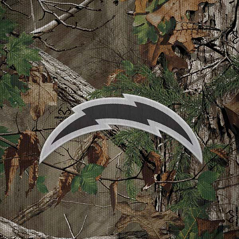 NFL Los Angeles Chargers Realtree Xtra Green Camo iPhone X Skin