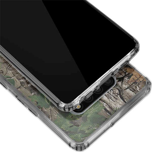 NFL Los Angeles Chargers Realtree Xtra Green Camo LG Stylo 6 Clear Case