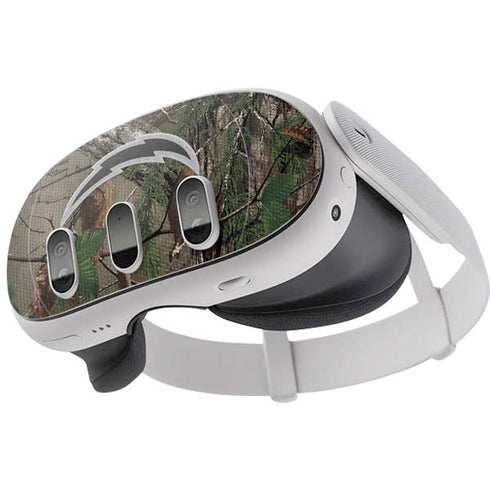 NFL Los Angeles Chargers Realtree Xtra Green Camo Meta Quest 3 Skin