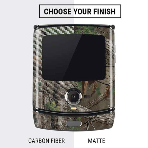 NFL Los Angeles Chargers Realtree Xtra Green Camo Motorola RAZR Skin