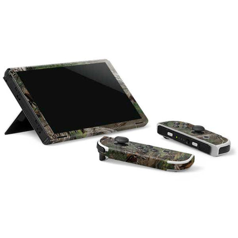 NFL Los Angeles Chargers Realtree Xtra Green Camo Nintendo Switch OLED (2021) Skin