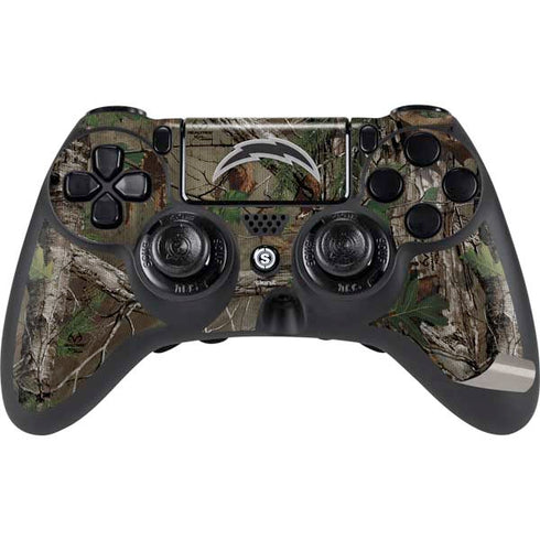 NFL Los Angeles Chargers Realtree Xtra Green Camo PS4/PC SCUF Impact Controller Skin