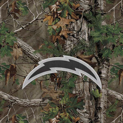 NFL Los Angeles Chargers Realtree Xtra Green Camo PS4 Slim Skin