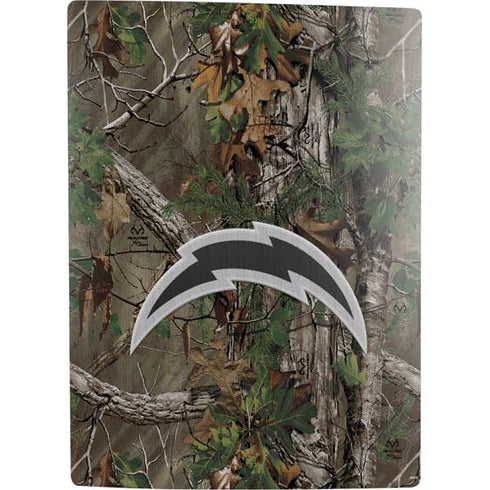 NFL Los Angeles Chargers Realtree Xtra Green Camo PS5 Digital Edition Bundle Skin