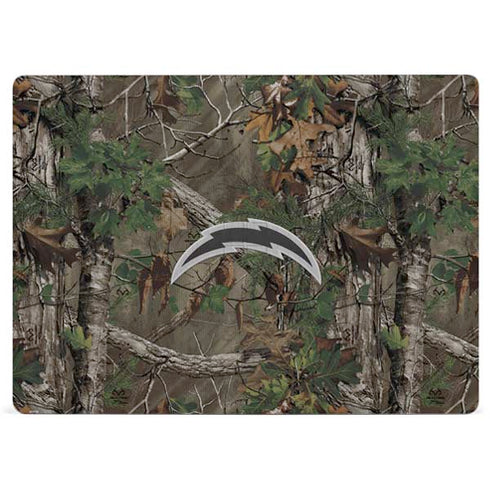 NFL Los Angeles Chargers Realtree Xtra Green Camo Surface Laptop 2 Skin