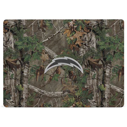 NFL Los Angeles Chargers Realtree Xtra Green Camo Surface Laptop 3 13.5in Skin