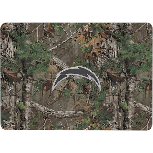 NFL Los Angeles Chargers Realtree Xtra Green Camo Surface Laptop Studio Skin