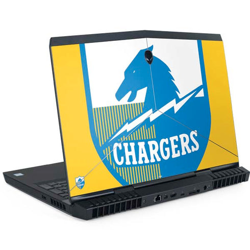 NFL Los Angeles Chargers Retro Logo Dell Alienware Skin