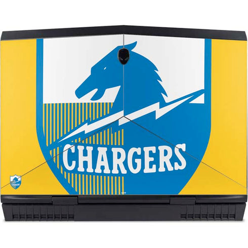 NFL Los Angeles Chargers Retro Logo Dell Alienware Skin