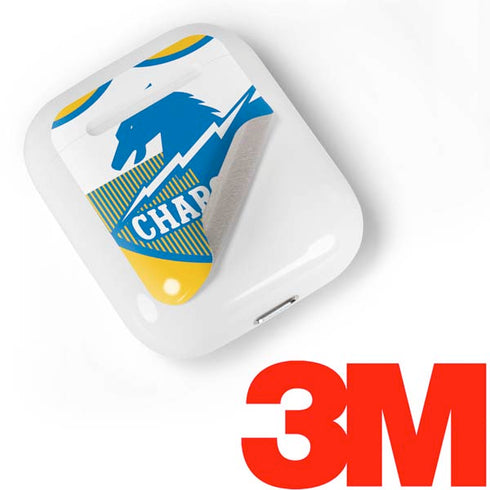 NFL Los Angeles Chargers Retro Logo Apple AirPods Skin