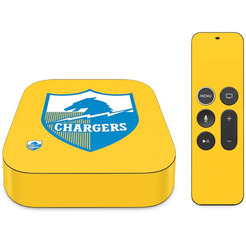 NFL Los Angeles Chargers Retro Logo Apple TV Skin
