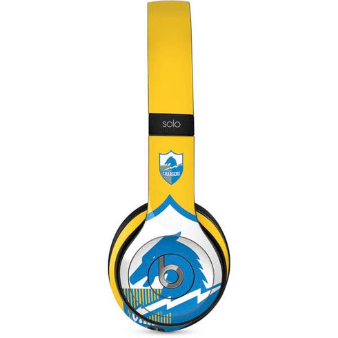 NFL Los Angeles Chargers Retro Logo Beats Solo 2 Wired Skin