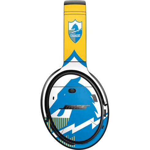 NFL Los Angeles Chargers Retro Logo Bose QuietComfort 35 II Headphones Skin