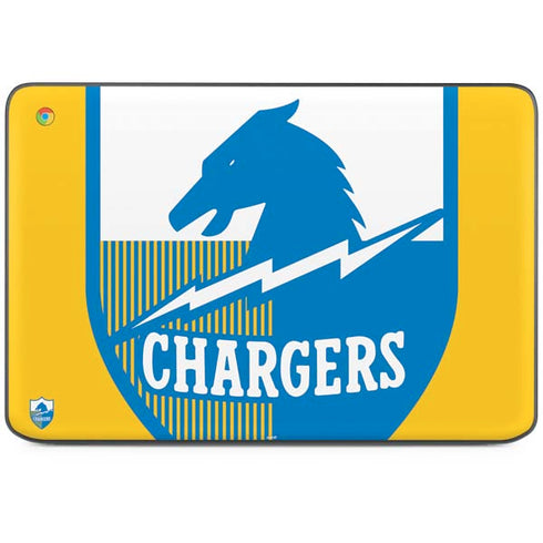 NFL Los Angeles Chargers Retro Logo HP Chromebook Skin