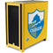 NFL Los Angeles Chargers Retro Logo Corsair 4000D Tempered Glass Mid-Tower ATX Case Skin