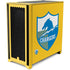 NFL Los Angeles Chargers Retro Logo Corsair 4000D Tempered Glass Mid-Tower ATX Case Skin