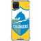 NFL Los Angeles Chargers Retro Logo Galaxy A12 Clear Case