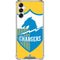 NFL Los Angeles Chargers Retro Logo Galaxy A14 5G Clear Case