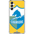 NFL Los Angeles Chargers Retro Logo Galaxy A14 5G Clear Case