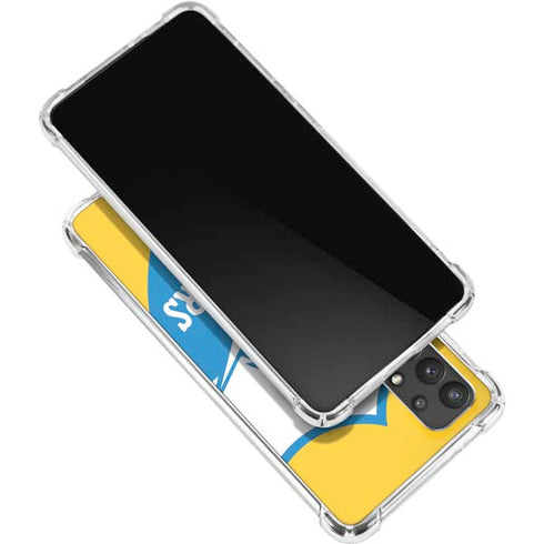 NFL Los Angeles Chargers Retro Logo Galaxy A32 5G Clear Case