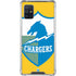 NFL Los Angeles Chargers Retro Logo Galaxy A51 5G Clear Case