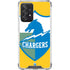 NFL Los Angeles Chargers Retro Logo Galaxy A52 5G Clear Case