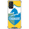 NFL Los Angeles Chargers Retro Logo Galaxy A72 5G Clear Case