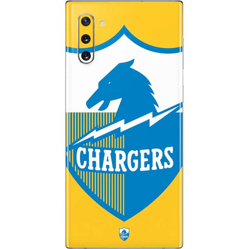 NFL Los Angeles Chargers Retro Logo Galaxy Note 10 Skin