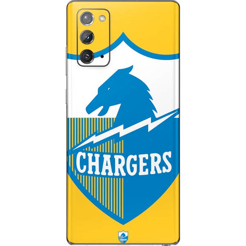 NFL Los Angeles Chargers Retro Logo Galaxy Note20 5G Skin