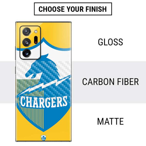 NFL Los Angeles Chargers Retro Logo Galaxy Note20 Ultra 5G Skin
