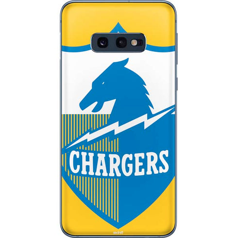 NFL Los Angeles Chargers Retro Logo Galaxy S10e Skin