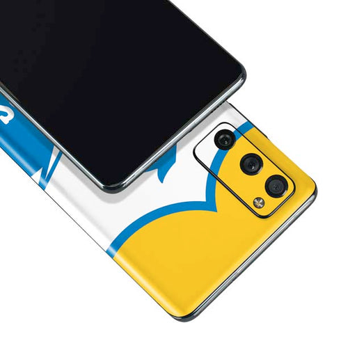 NFL Los Angeles Chargers Retro Logo Galaxy S20 Fan Edition Skin