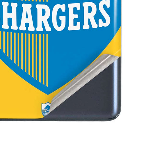 NFL Los Angeles Chargers Retro Logo Galaxy S20 Fan Edition Skin