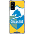 NFL Los Angeles Chargers Retro Logo Galaxy S20 FE Clear Case
