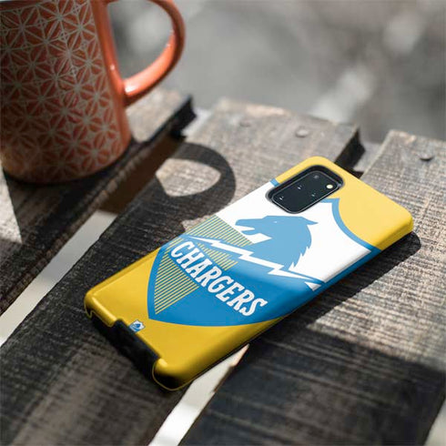 NFL Los Angeles Chargers Retro Logo Galaxy S20 Plus Pro Case