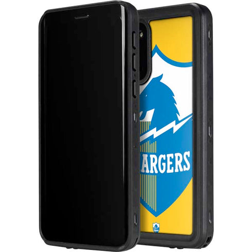 NFL Los Angeles Chargers Retro Logo Galaxy S20 Plus Waterproof Case