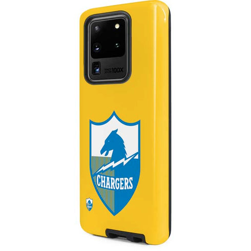 NFL Los Angeles Chargers Retro Logo Galaxy S20 Ultra 5G Pro Case