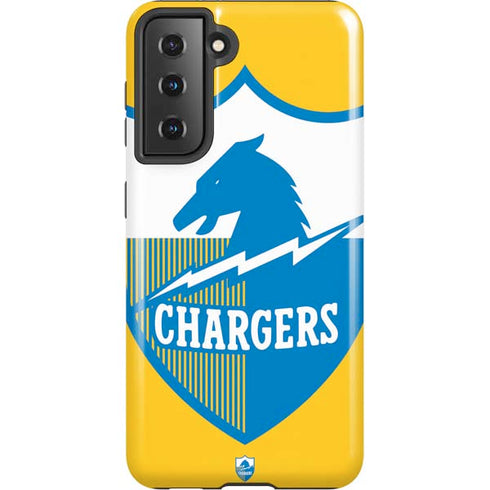 NFL Los Angeles Chargers Retro Logo Galaxy S21 5G Pro Case