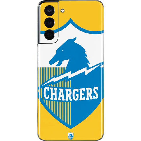 NFL Los Angeles Chargers Retro Logo Galaxy S21 5G Skin