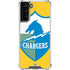 NFL Los Angeles Chargers Retro Logo Galaxy S21 FE Clear Case