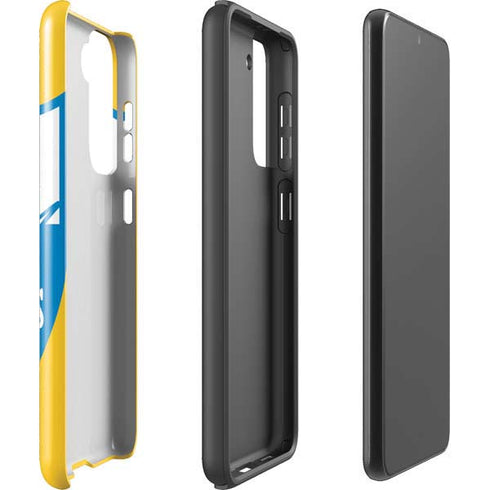 NFL Los Angeles Chargers Retro Logo Galaxy S21 Plus 5G Pro Case