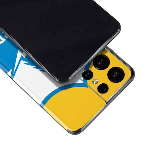 NFL Los Angeles Chargers Retro Logo Galaxy S21 Ultra 5G Skin