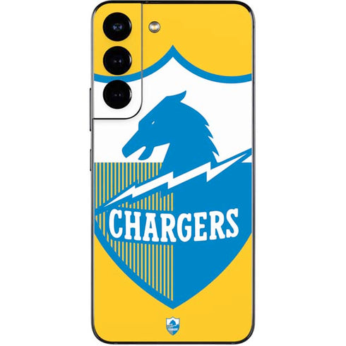 NFL Los Angeles Chargers Retro Logo Galaxy S22 Skin