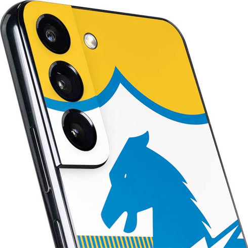 NFL Los Angeles Chargers Retro Logo Galaxy S22 Skin