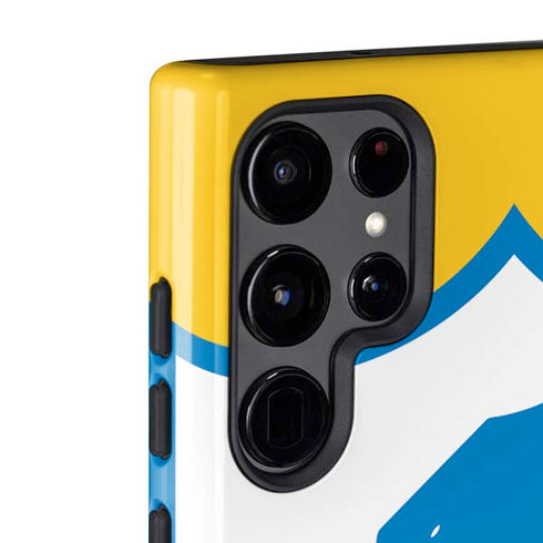 NFL Los Angeles Chargers Retro Logo Galaxy S22 Ultra Pro Case