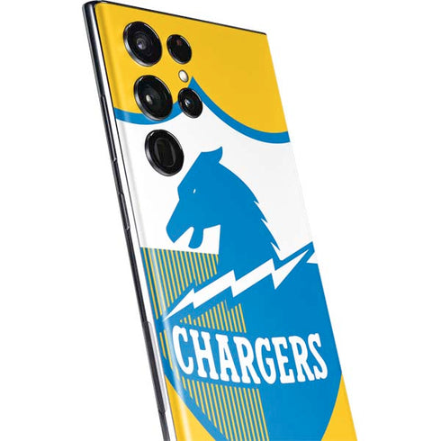 NFL Los Angeles Chargers Retro Logo Galaxy S22 Ultra Skin